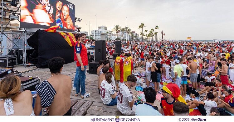 Gandia vibra amb la glòria de la Selecció 1 Gandia final Mundial 2026 1