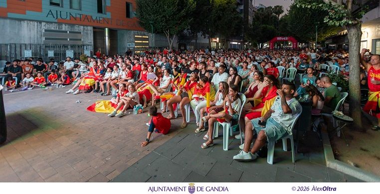 Gandia vibra amb la glòria de la Selecció 2 Gandia final Mundial 2026 2