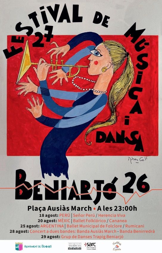 Beniarjó es converteix en el cap i casal del folklore mundial 2 Beniarjo Festival de Musica 2026