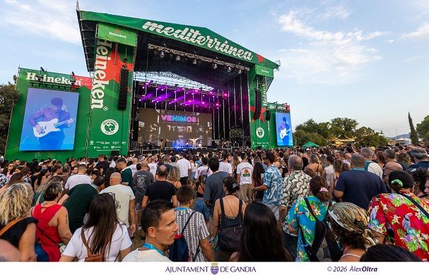 Gandia es rendeix al ritme del Festival Mediterránea: tres dies d'eufòria, música i cultura als carrers 3 Gandia Mediterranea 2026 1