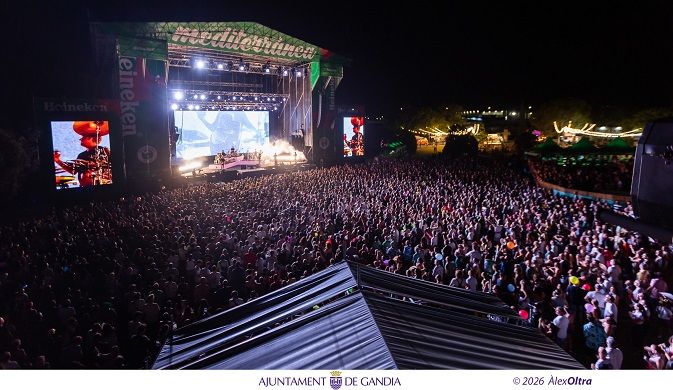Gandia es rendeix al ritme del Festival Mediterránea: tres dies d'eufòria, música i cultura als carrers 1 Gandia Mediterranea 2026 2