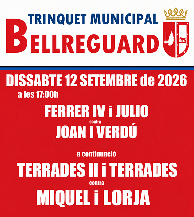 Bellreguard es converteix en la capital del raspall 2 Bellreguard Trinquet Municipal 09092026