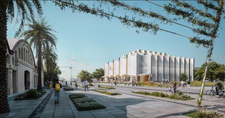 Impuls definitiu: Gandia encara les obres del nou centre del CSIC al port 1 Gandia Centro de Investigacion en Tecnologias para Ciencas del Mar 02