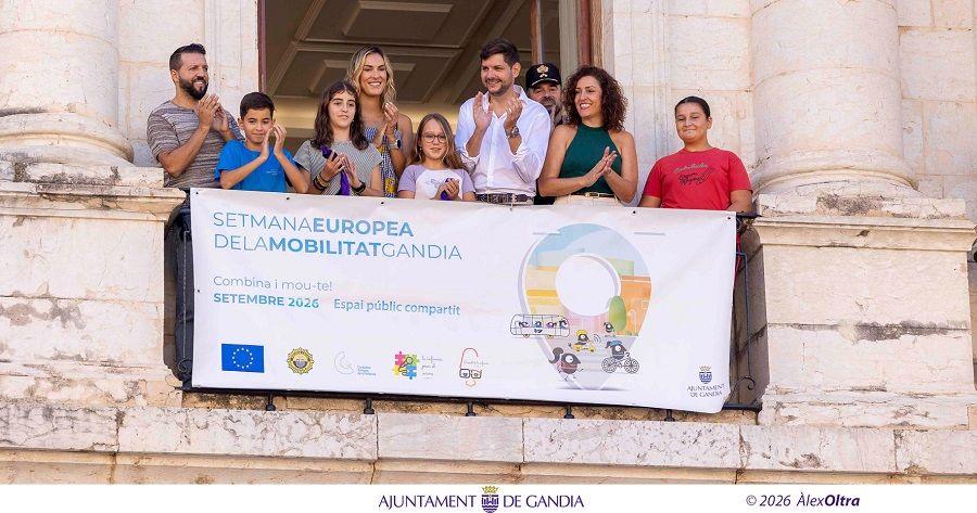 Gandia dona el tret d’eixida a la Setmana de la Mobilitat 2 Gandia Mobilitat 2026 2