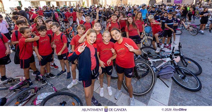Gandia dona el tret d’eixida a la Setmana de la Mobilitat 1 Gandia Mobilitat 2026 3