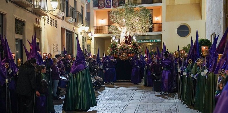 Gandia acollirà una processó extraordinària pel XVIII Congrés Nacional de Getsemaní 1 Gandia Setmana Santa