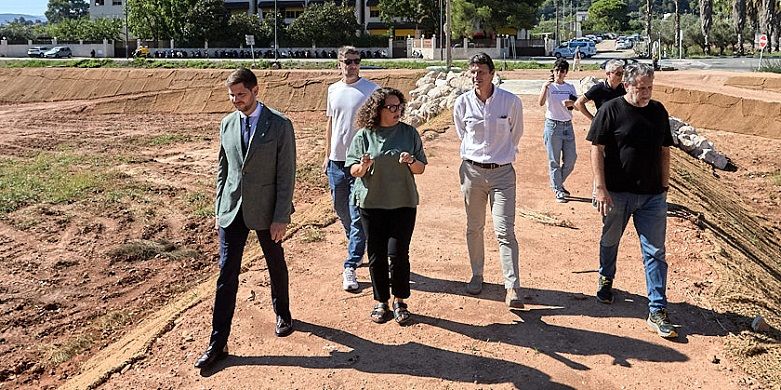 Gandia blinda el seu futur contra les riuades amb la renaturalització del Barranc de Beniopa 1 Gandia barranc beniopa 2026