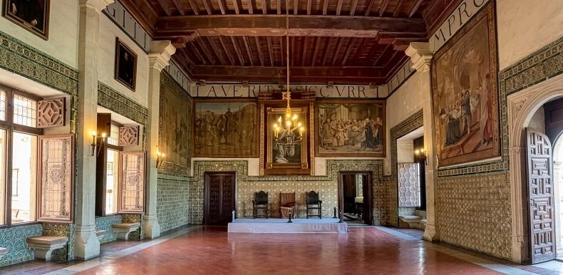 Gandia posa a punt la seua imatge urbana: reforç històric en la neteja viària i impuls al Palau Ducal 2 Gandia palau ducal salo de corones
