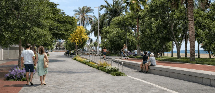 Gandia pren la davantera contra la xafogor 2 Gandia refugi climatic platja 2