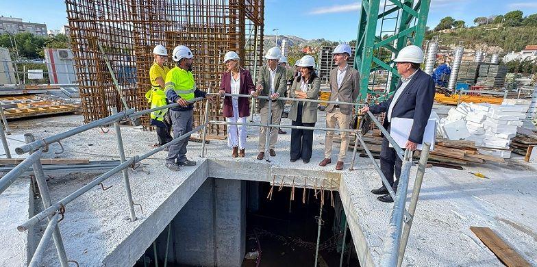 Susana Camarero inspecciona a Gandia les obres del Pla VIVE inundades per la DANA Adam 1 261022 Gandia Montduber60 Camarero5