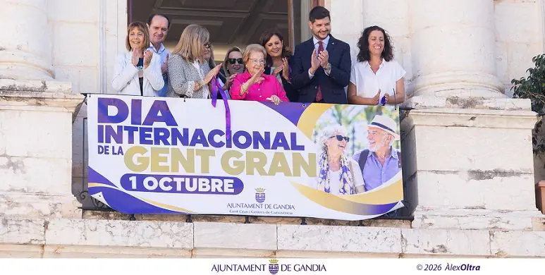 "La Gent Gran, Fa gran la nostra ciutat" 1 Gandia Gent Gran 2026 1