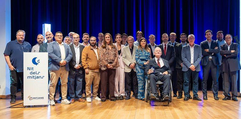 . Naix MITJANS: la casa de 63 mitjans valencians es presenta en societat al Palau de la Música 1 Mitjans premis 2026 associats