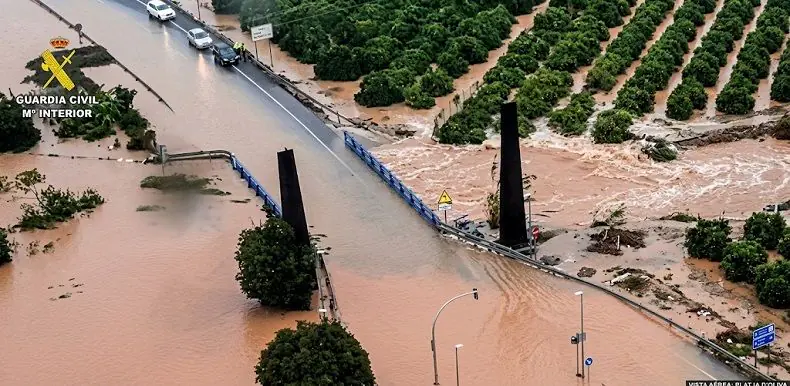 Tragèdia a Oliva per la DANA ‘Adam’: troben el cos sense vida d'una dona 1 Oliva platja inundacions 2026